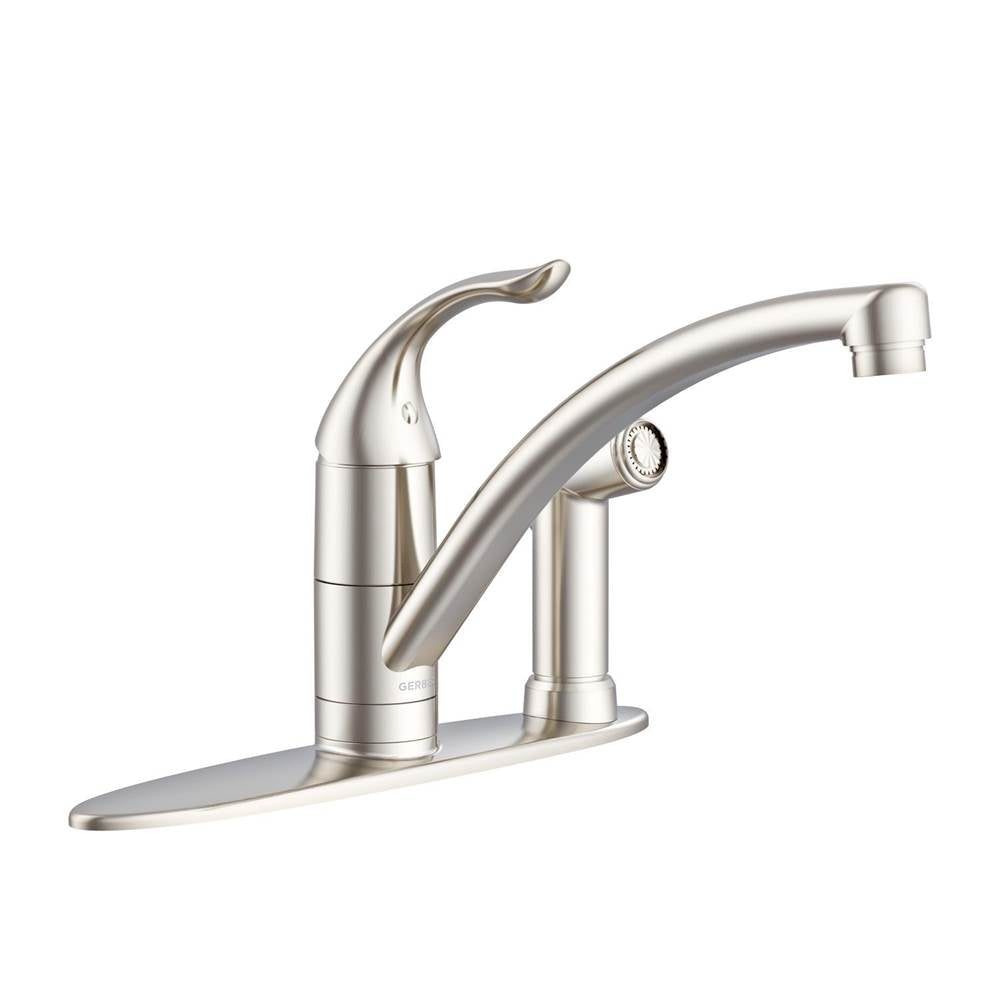 Viper 1H Kitchen Faucet w/ Spray on Deck 1.75gpm Aeration/2.2gpm Spray Chrome