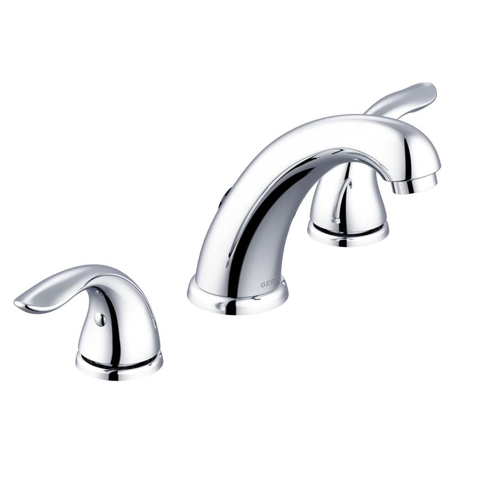 Viper 2H Widespread Lavatory Faucet w/ 50/50 Touch Down Drain 1.2gpm Chrome