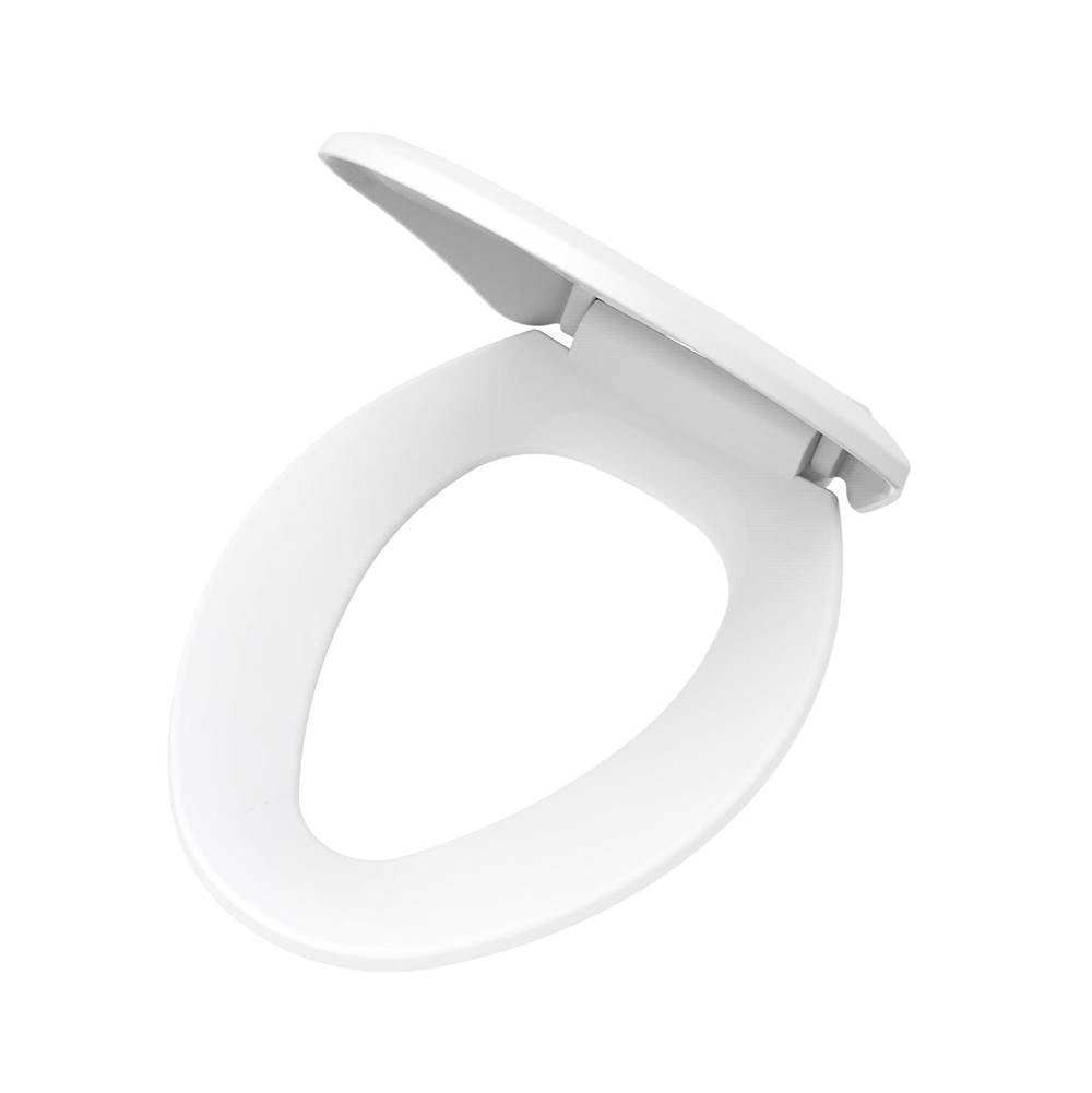 Gerber Plumbing - Elongated Slow Close Toilet Seat White - White