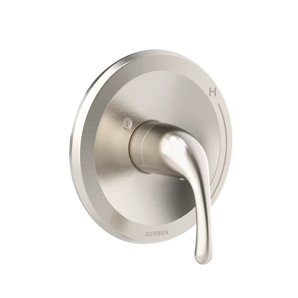 Gerber Plumbing - Maxwell 1H Valve Only Trim Kit & Treysta Cartridge Brushed Nickel - Brushed Nickel