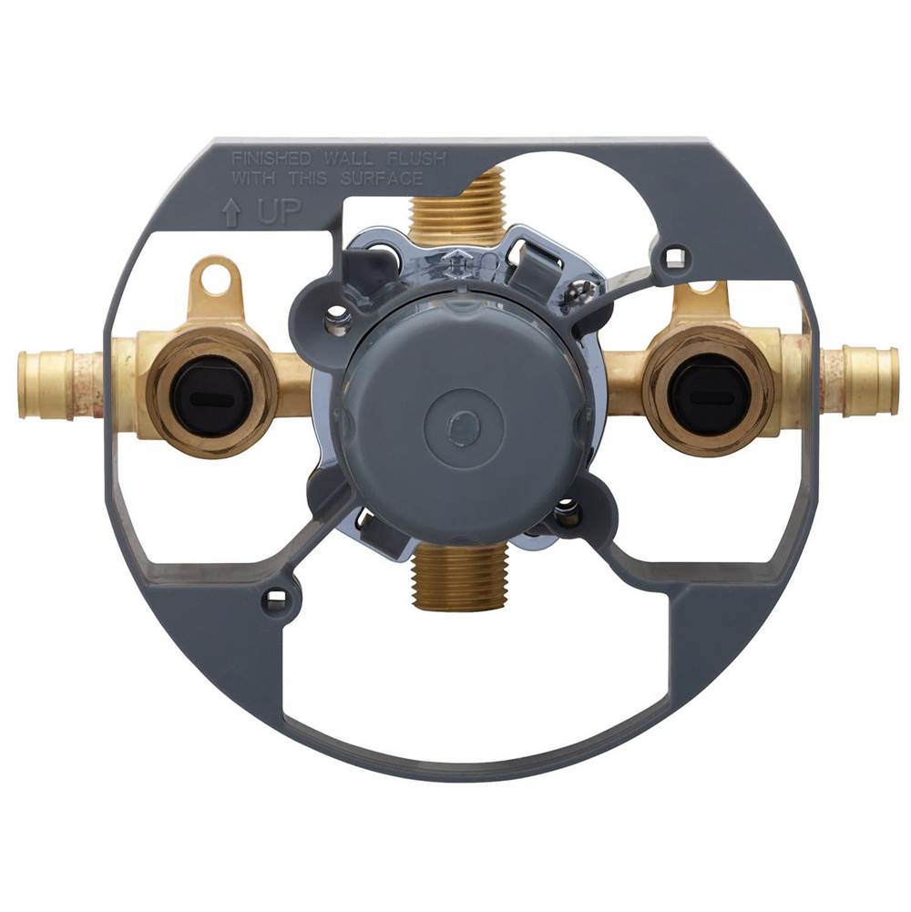 Treysta Tub & Shower Valve- Horizontal Inputs WITH Stops- Cold Expansion Pex