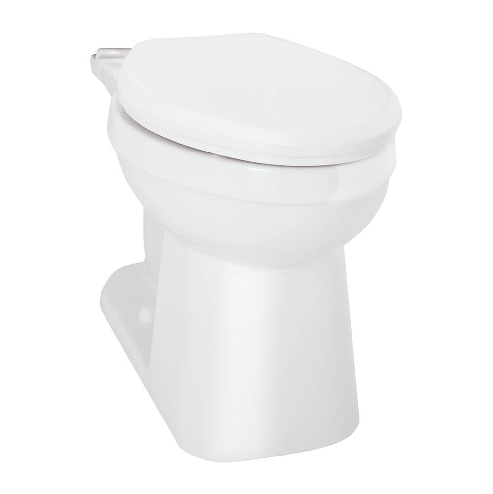 Elite 1.28/1.6gpf Simple CT ADA EL Toilet Bowl White