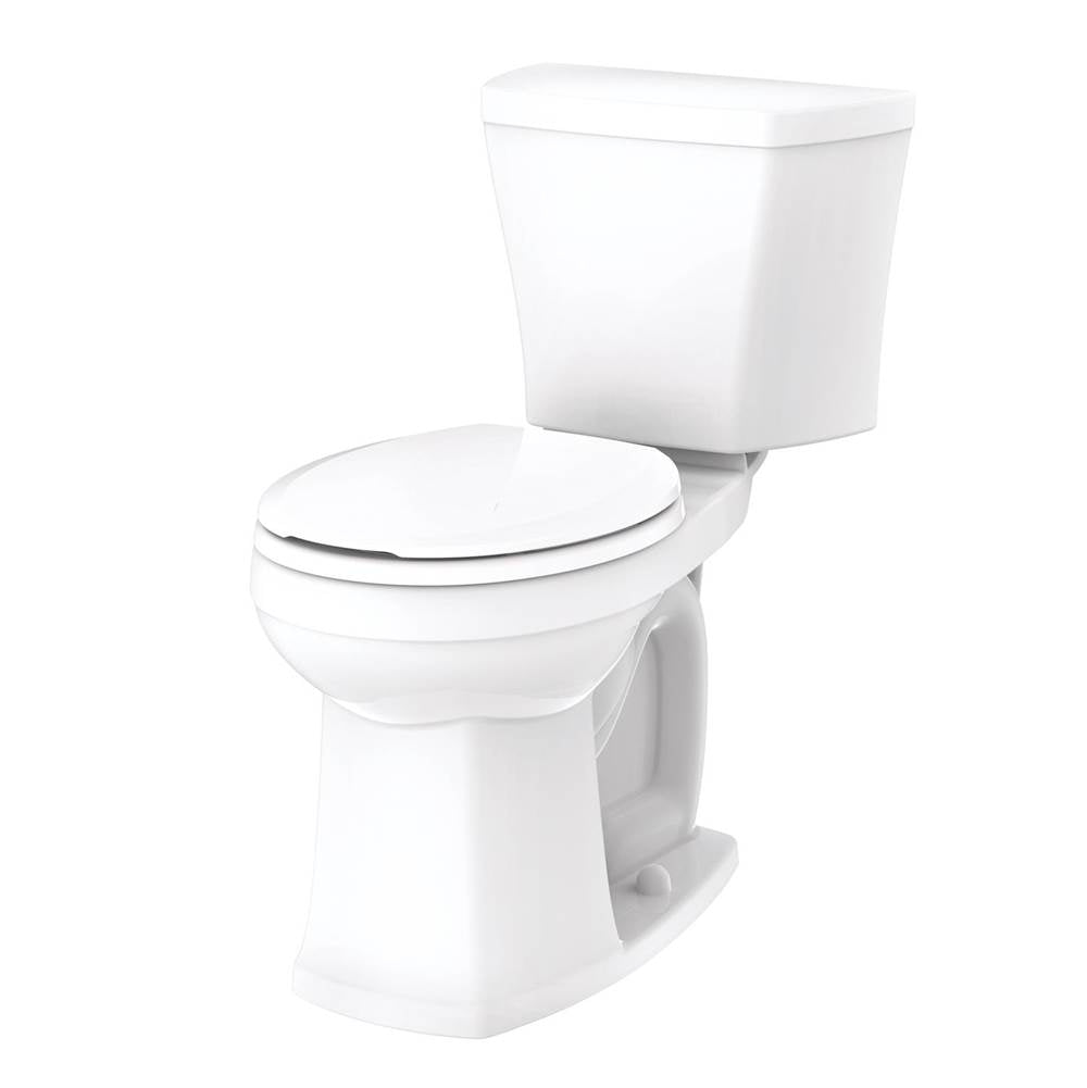 Gerber Plumbing - Avalanche 1.6gpf 12'' Rough-In Two Piece RF ADA Combo: GAV31852 w/ GAV38890 Tank - White