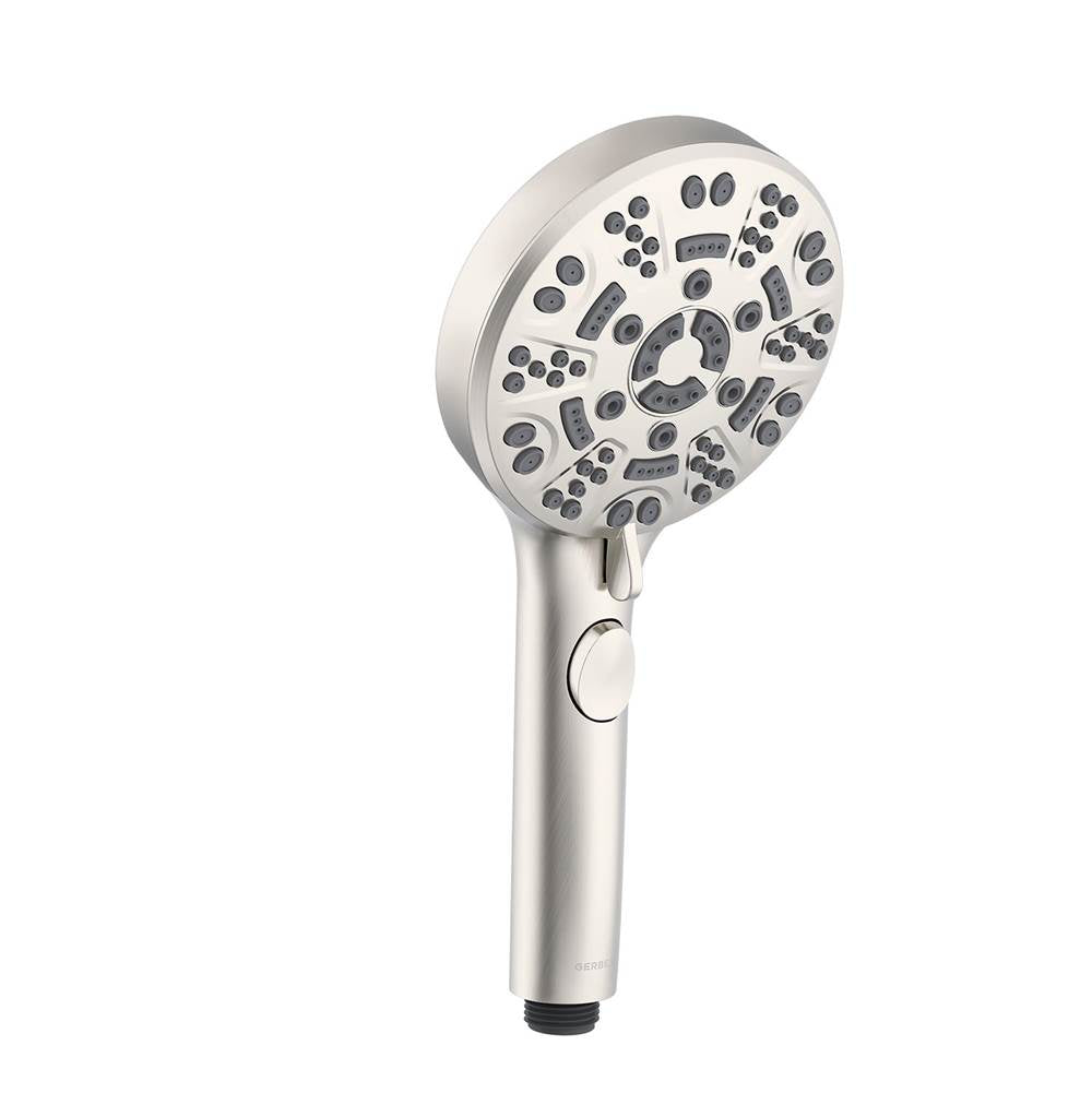 Gerber Plumbing - Octette 8 Function Handshower 1.7gpm Brushed Nickel - Brushed Nickel