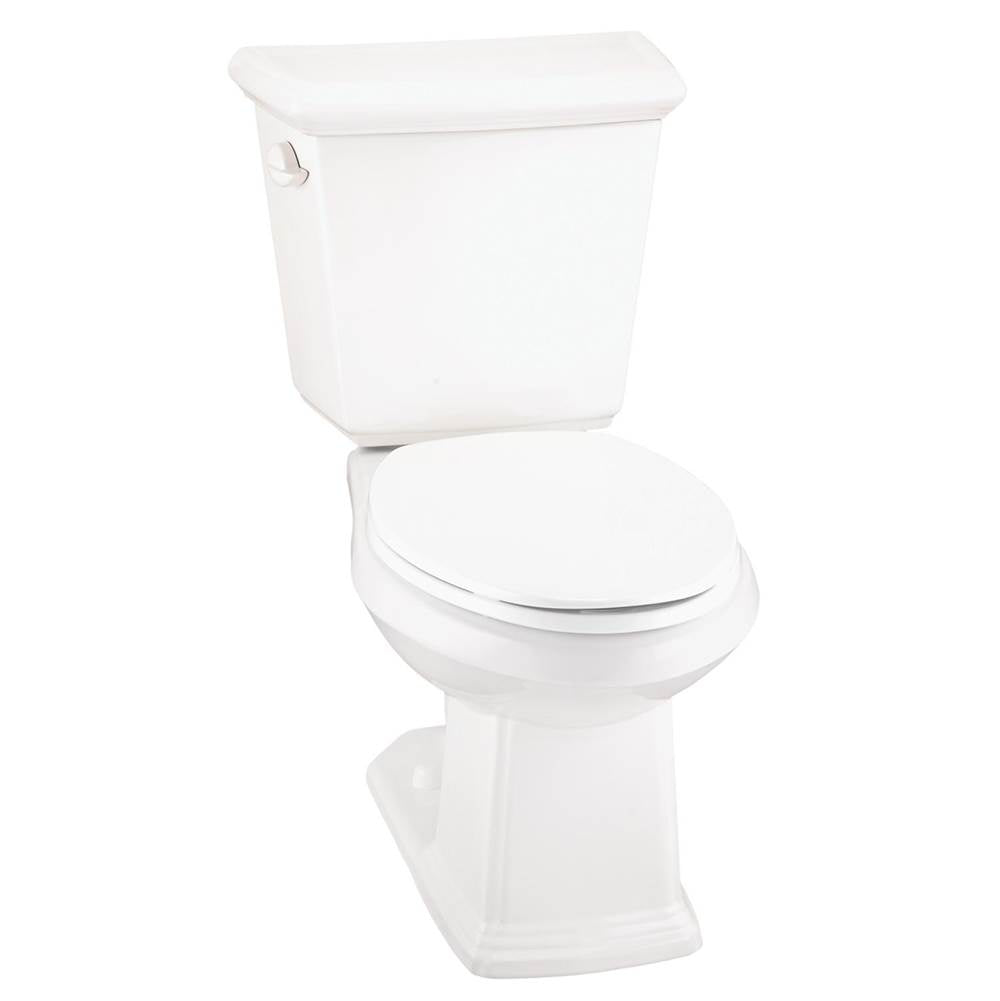 Logan Square 1.28gpf EL 12'' RI Combo: GHE21532 Bowl w/ GHE28530 Tank White