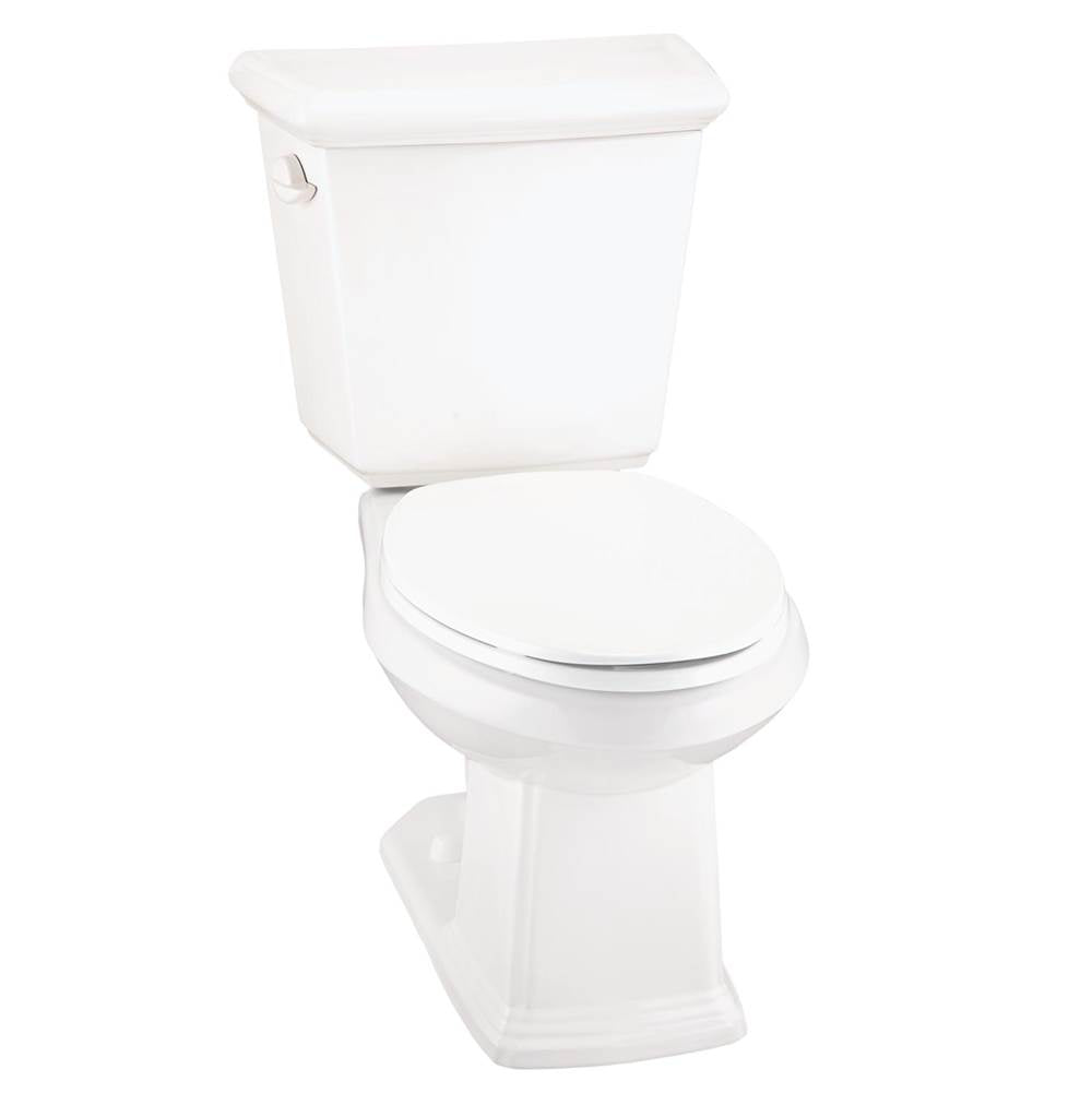 Logan Square 1.28gpf EL 10'' RI Combo: GHE21532 Bowl w/ GHE28535 Tank White