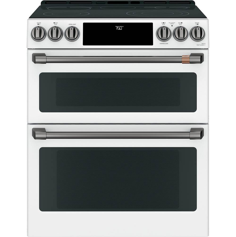 Front Control Electric Knobs and Handles - Brushed Black