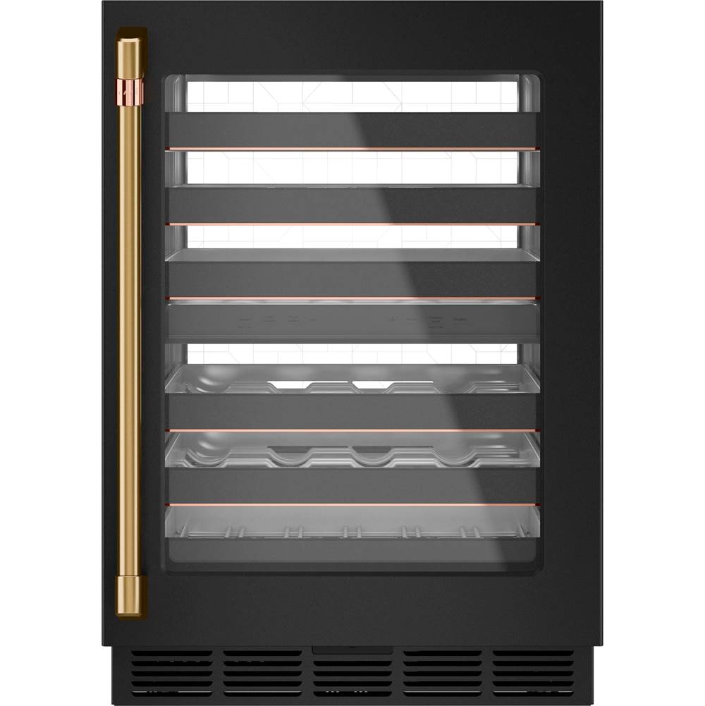Wine/Beverage Center Handle Kit - Brushed Black