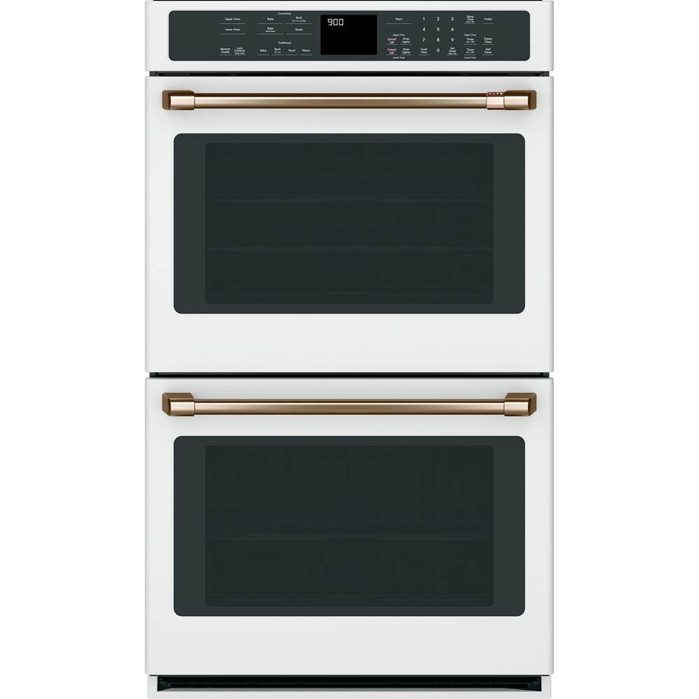 2 - 30 Double Wall Oven Handles - Brushed Bronze