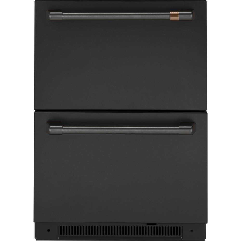 Cafe E Undercounter Refrigeration Handle Kit - Brushed Black
