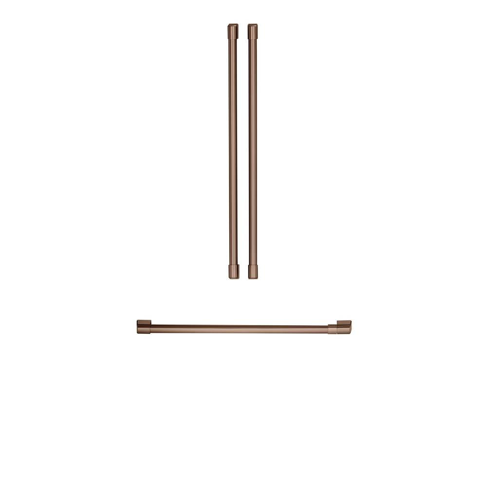 Cafe - Cafe E Refrigeration Handle Kit - Brushed Copper