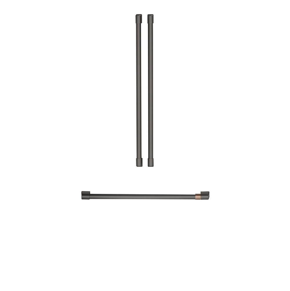 Cafe - Cafe E Refrigeration Handle Kit - Brushed Black
