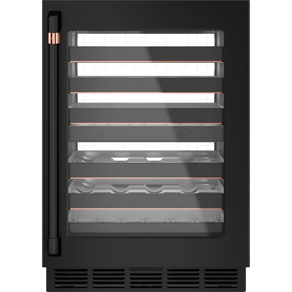Wine/Beverage Center Handle Kit - Brushed Black