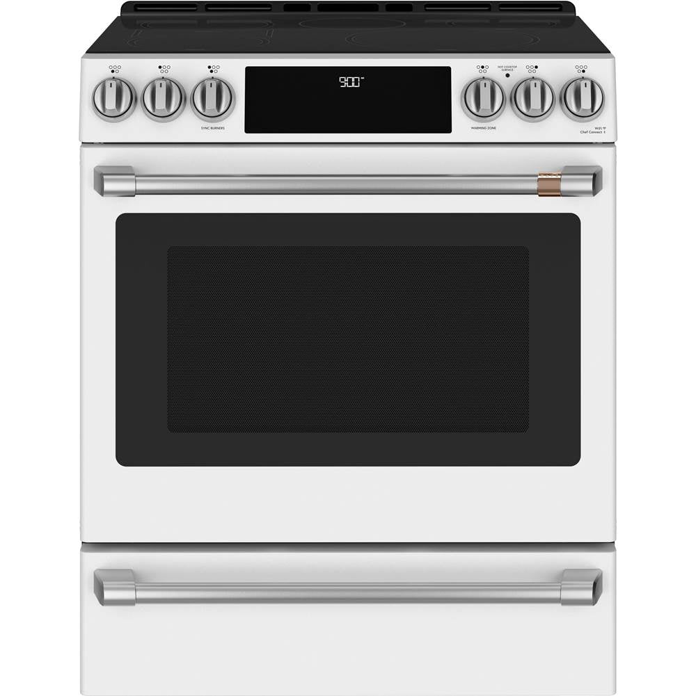Front Control Induction Knobs and Handles - Brushed Stainless
