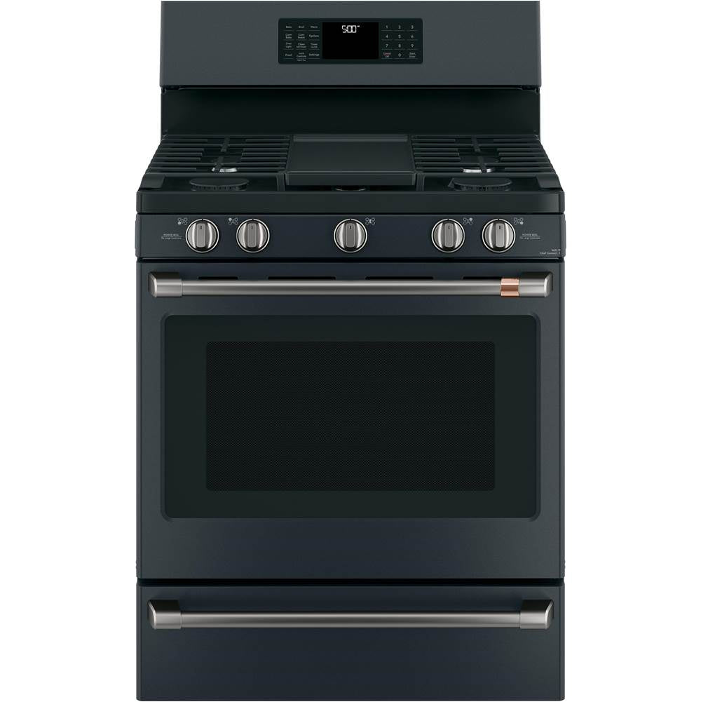 Freestanding Gas Knobs and Handles - Brushed Black