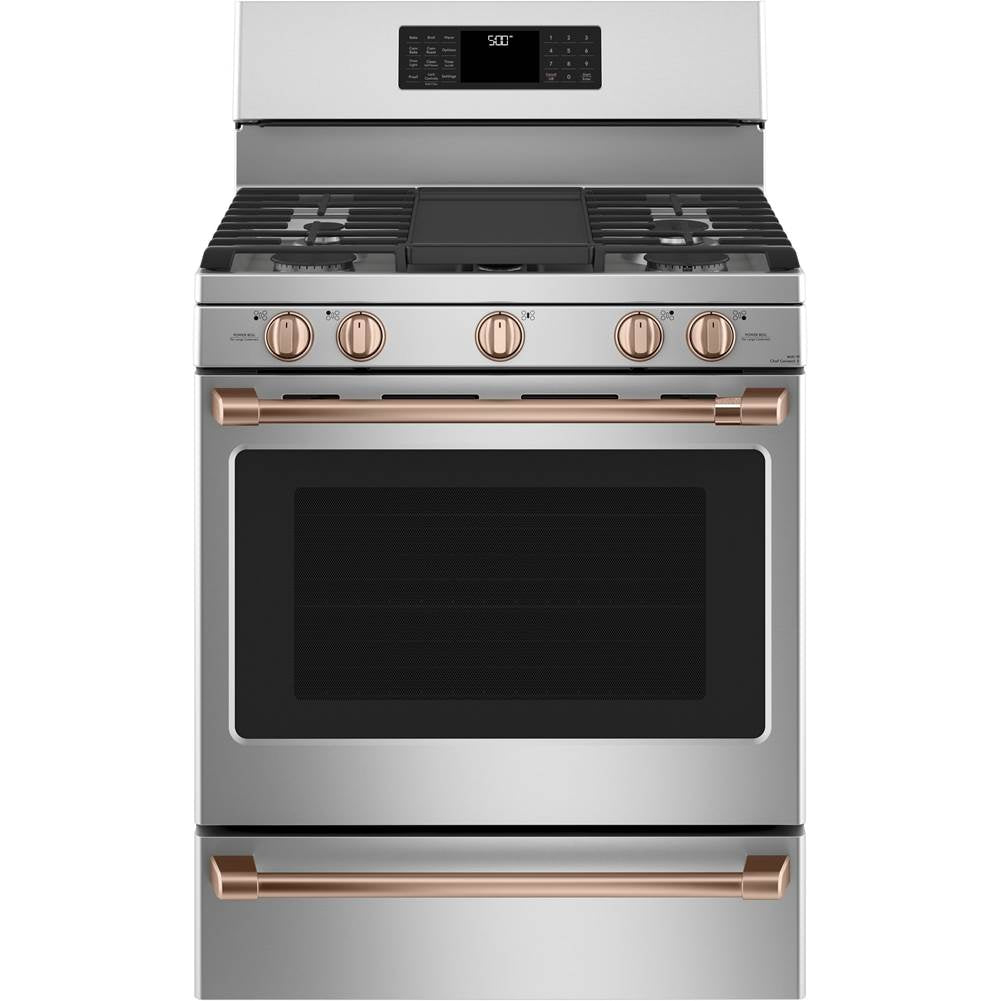 Freestanding Gas Knobs and Handles - Brushed Copper