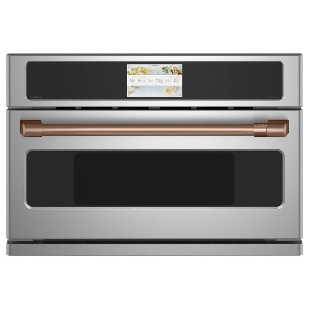 30 Single Wall Oven Handle - Brushed Copper