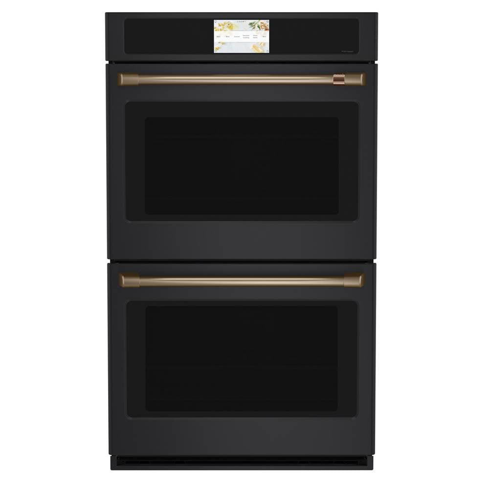 2 - 30 Double Wall Oven Handles - Brushed Bronze