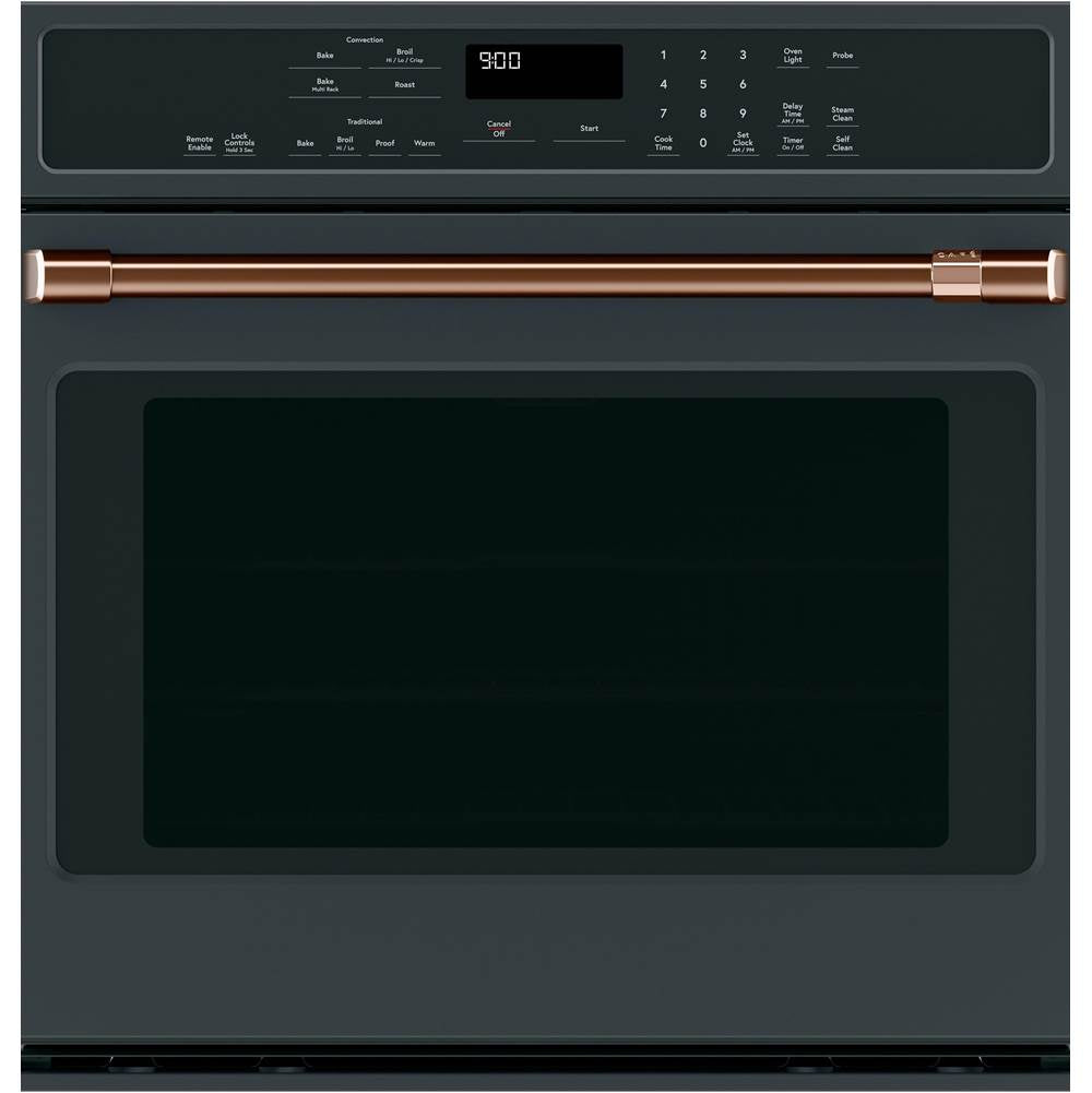 30 Single Wall Oven Handle - Brushed Copper