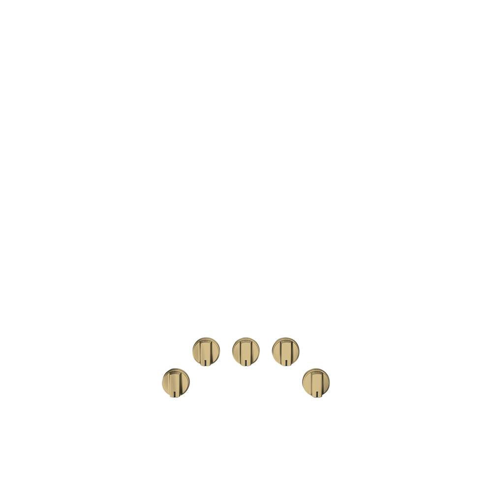 Cafe - Knob Kit - Brushed Brass
