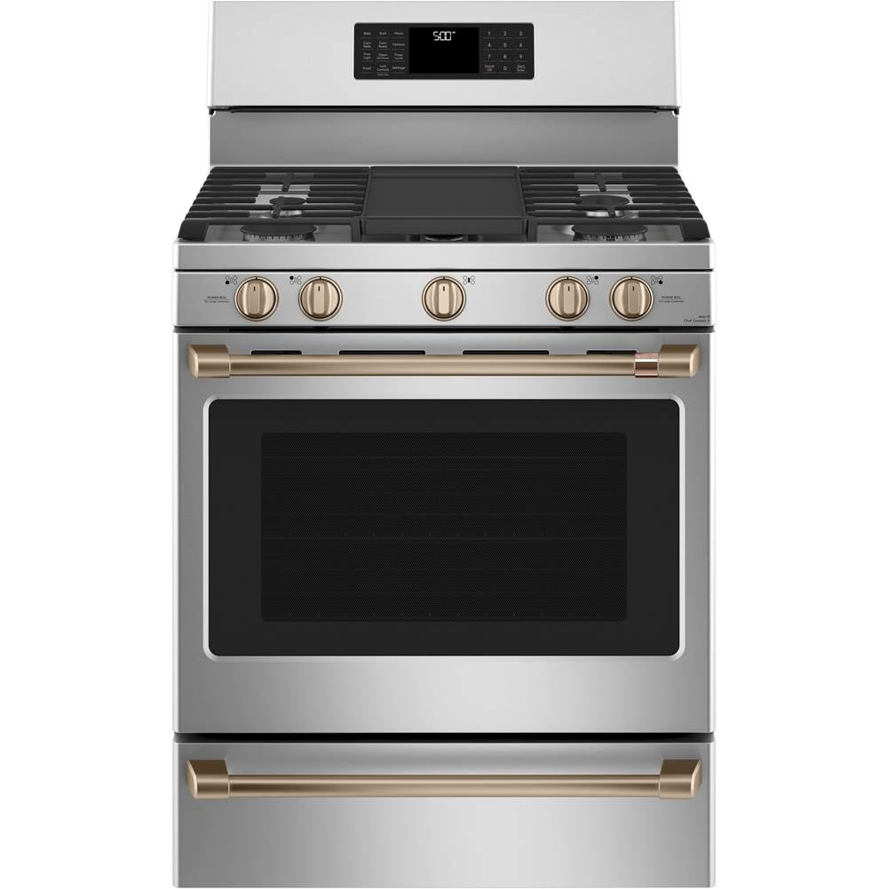 Freestanding Gas Knobs and Handles - Brushed Bronze