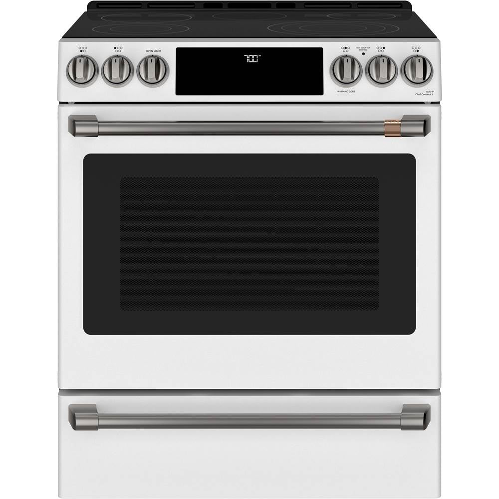 Front Control Electric Knobs and Handles - Brushed Black