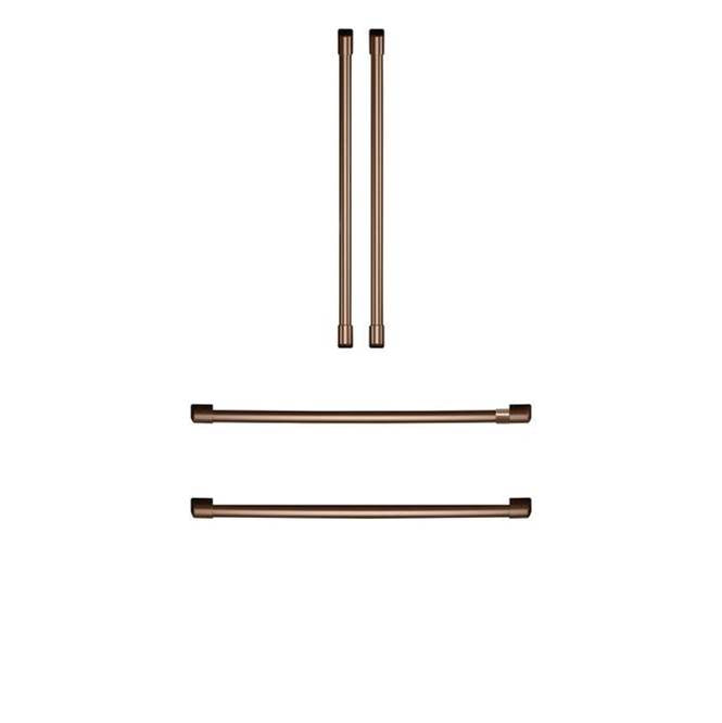 Cafe - Refrigeration Handle Kit - Brushed Copper - Brushed Copper