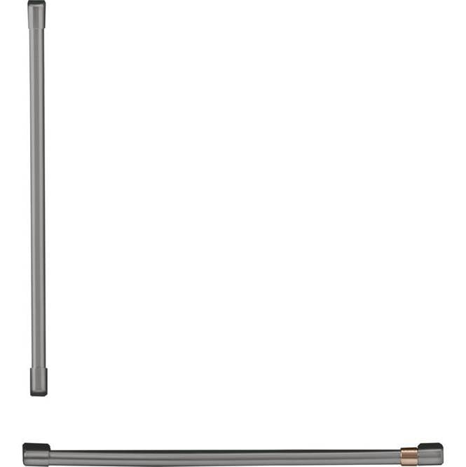 Cafe - Refrigeration Handle Kit - Brushed Black - Brushed Black