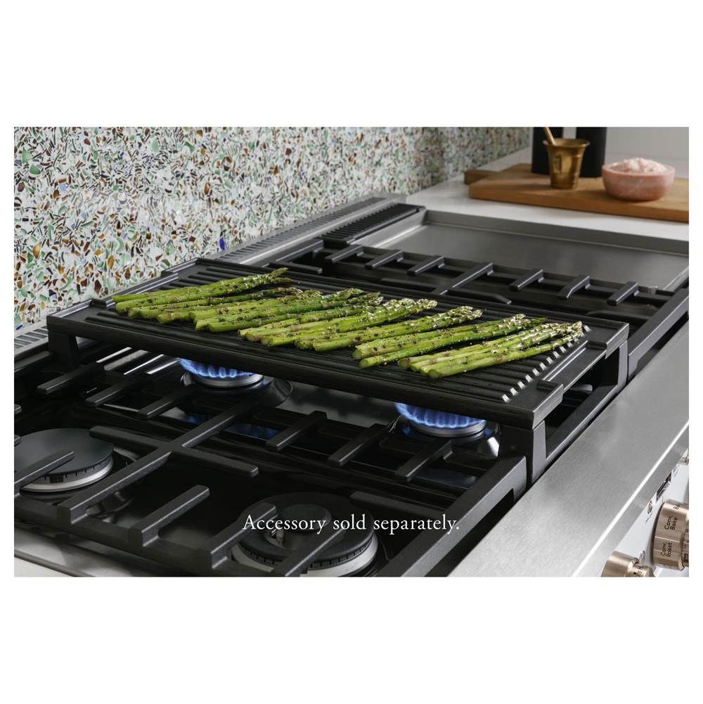36'' Smart Dual-Fuel Commercial-Style Range With 6 Burners (Natural Gas)