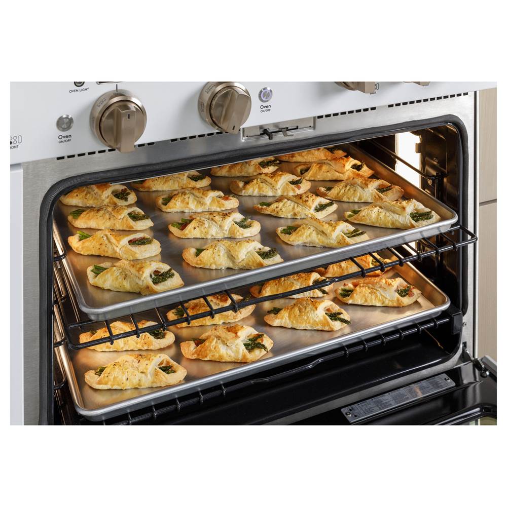 36'' Smart Dual-Fuel Commercial-Style Range With 6 Burners (Natural Gas)