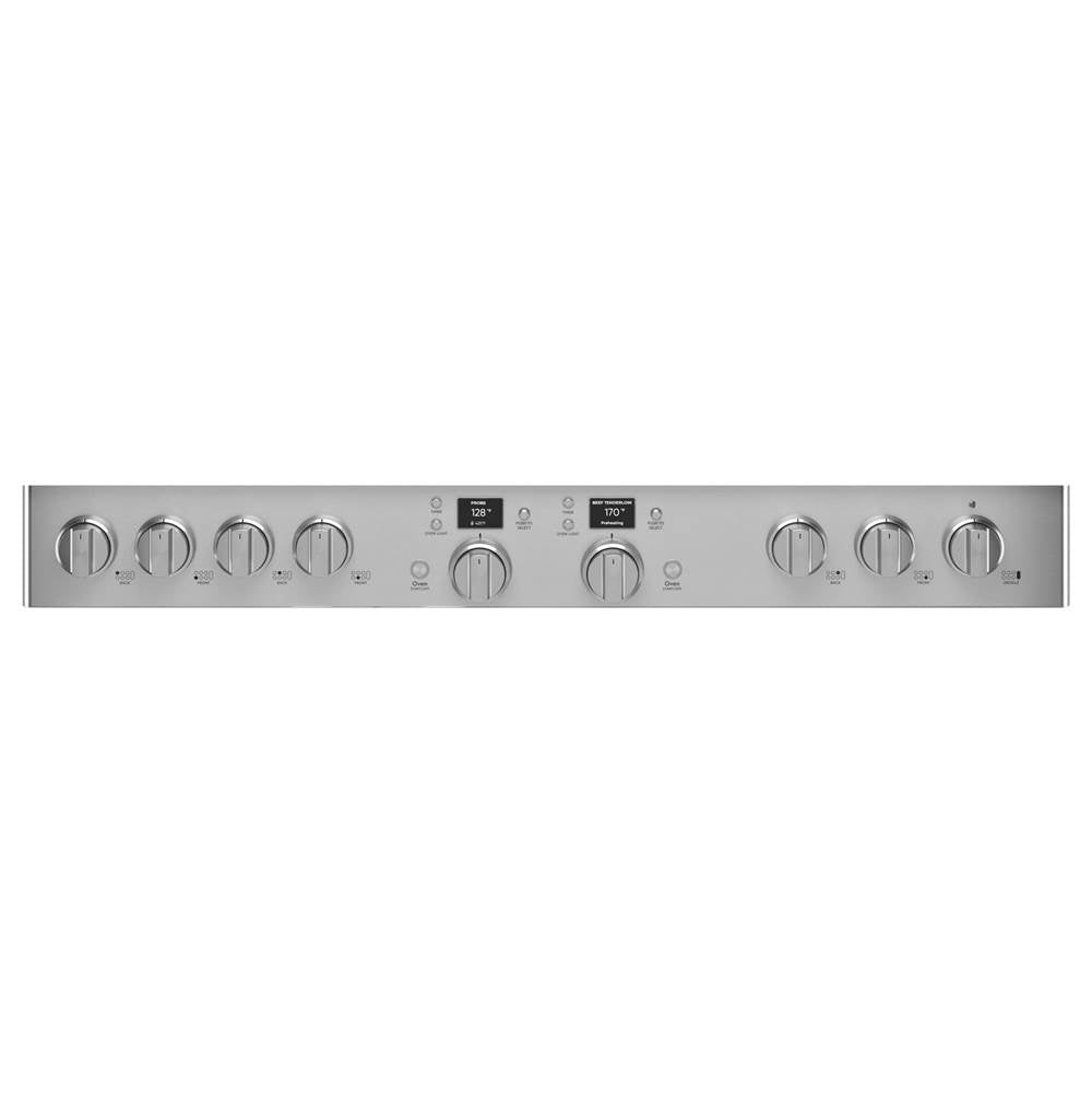 48'' Smart Dual-Fuel Commercial-Style Range With 6 Burners And Griddle (Natural Gas)