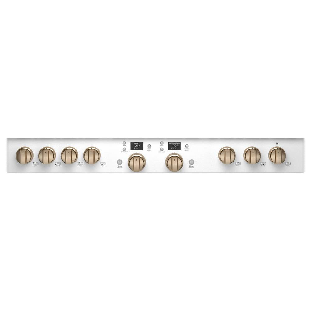 48'' Smart Dual-Fuel Commercial-Style Range With 6 Burners And Griddle (Natural Gas)