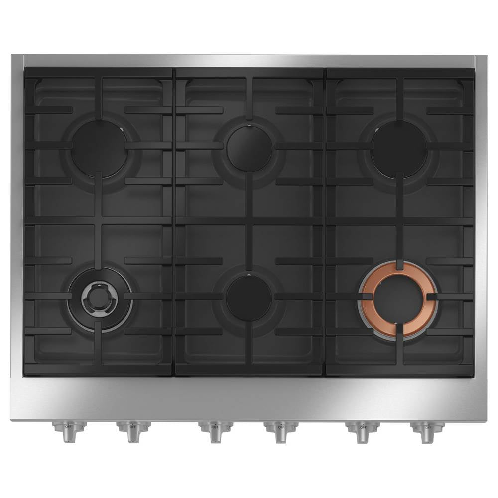 36'' Commercial-Style Gas Rangetop With 6 Burners (Natural Gas)
