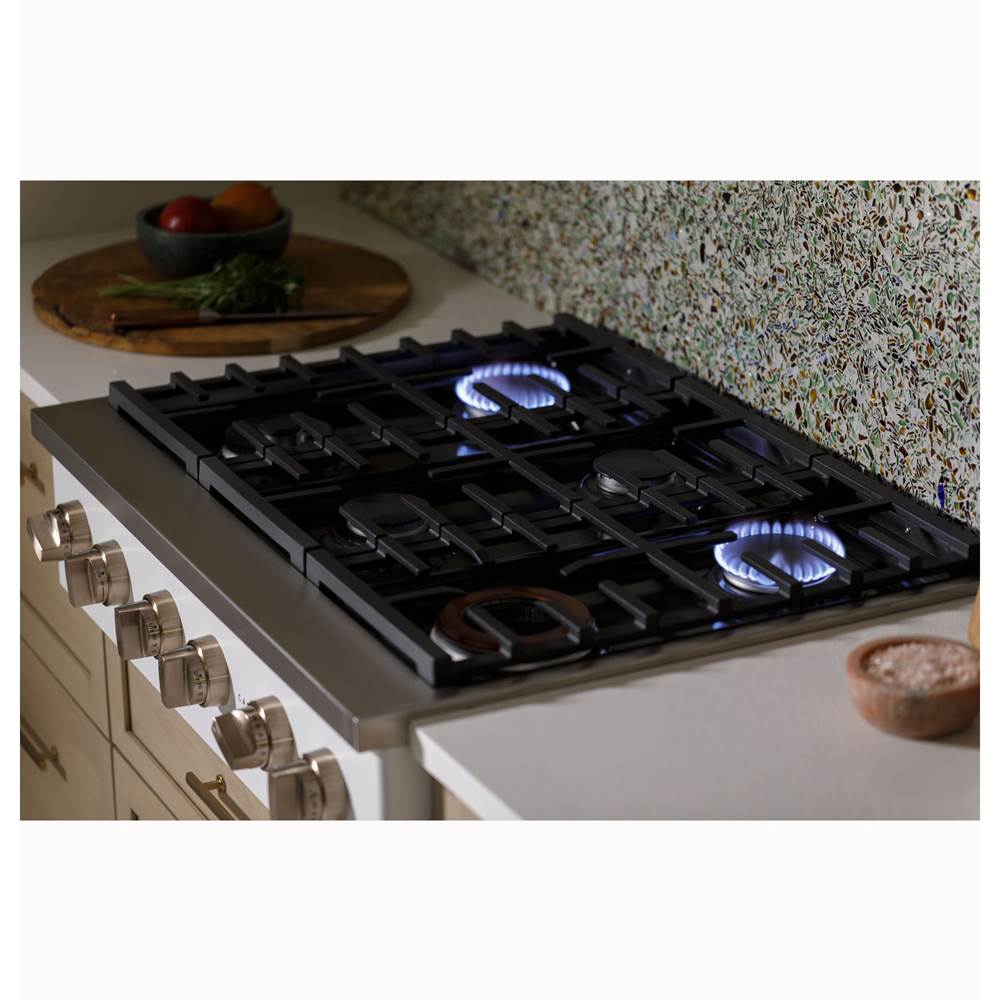 36'' Commercial-Style Gas Rangetop With 6 Burners (Natural Gas)