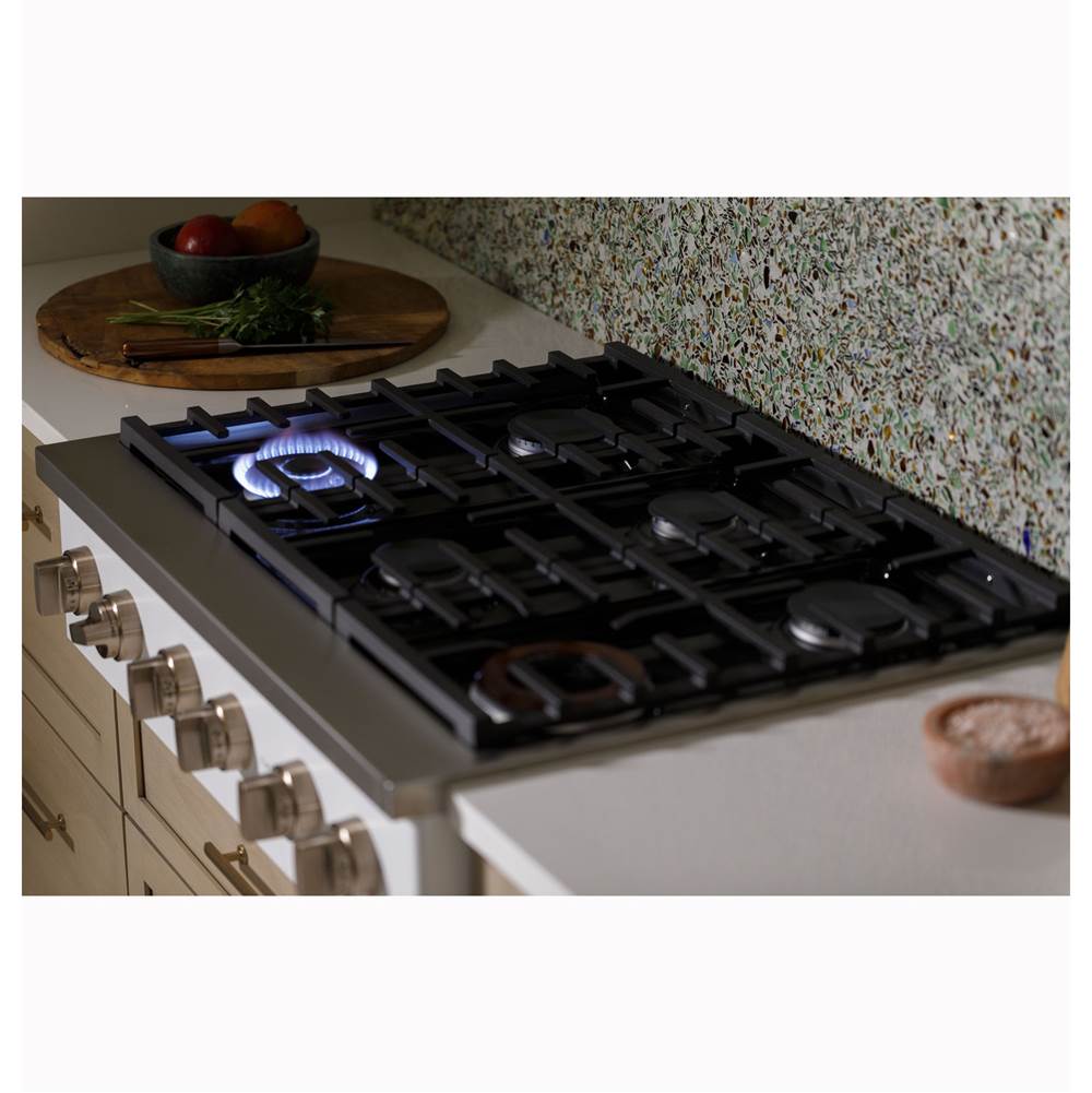 36'' Commercial-Style Gas Rangetop With 6 Burners (Natural Gas)