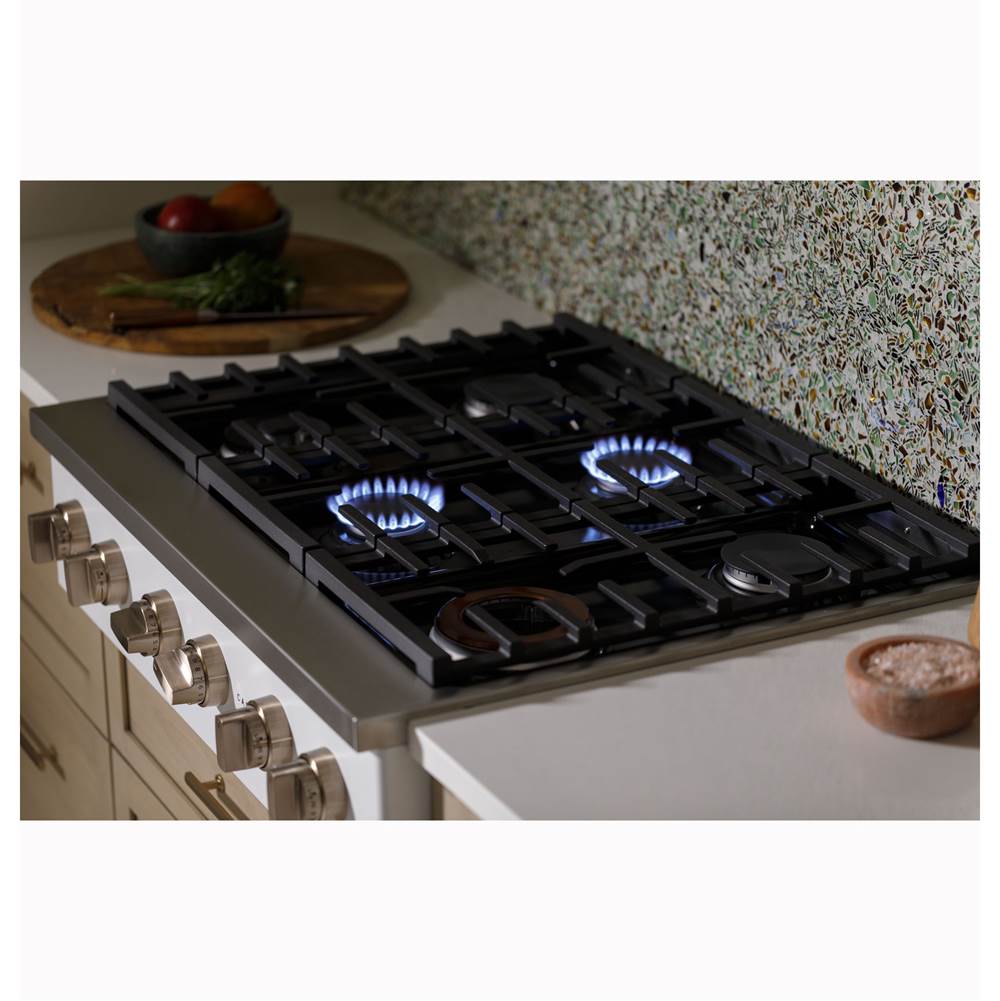 36'' Commercial-Style Gas Rangetop With 6 Burners (Natural Gas)