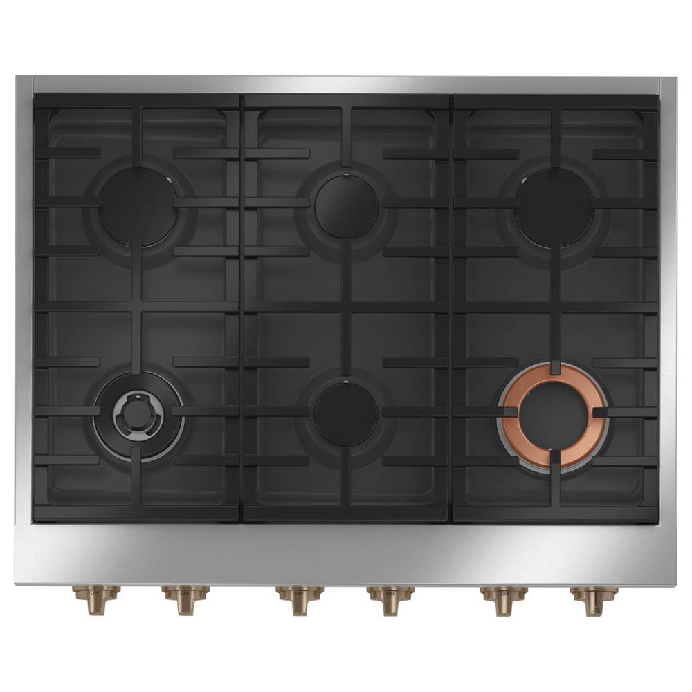 36'' Commercial-Style Gas Rangetop With 6 Burners (Natural Gas)