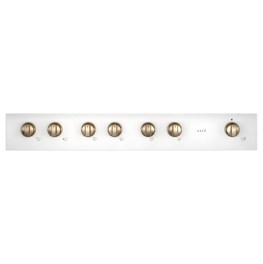48'' Commercial-Style Gas Rangetop With 6 Burners And Integrated Griddle (Natural Gas)