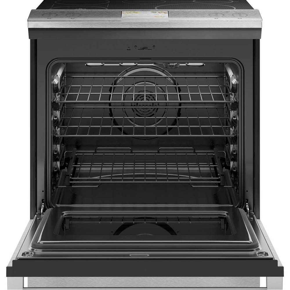 30'' Smart Slide-In, Front-Control, Induction and Convection Range with In-Oven Camera in Platinum Glass