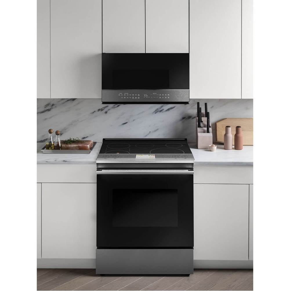 30'' Smart Slide-In, Front-Control, Induction and Convection Range with In-Oven Camera in Platinum Glass