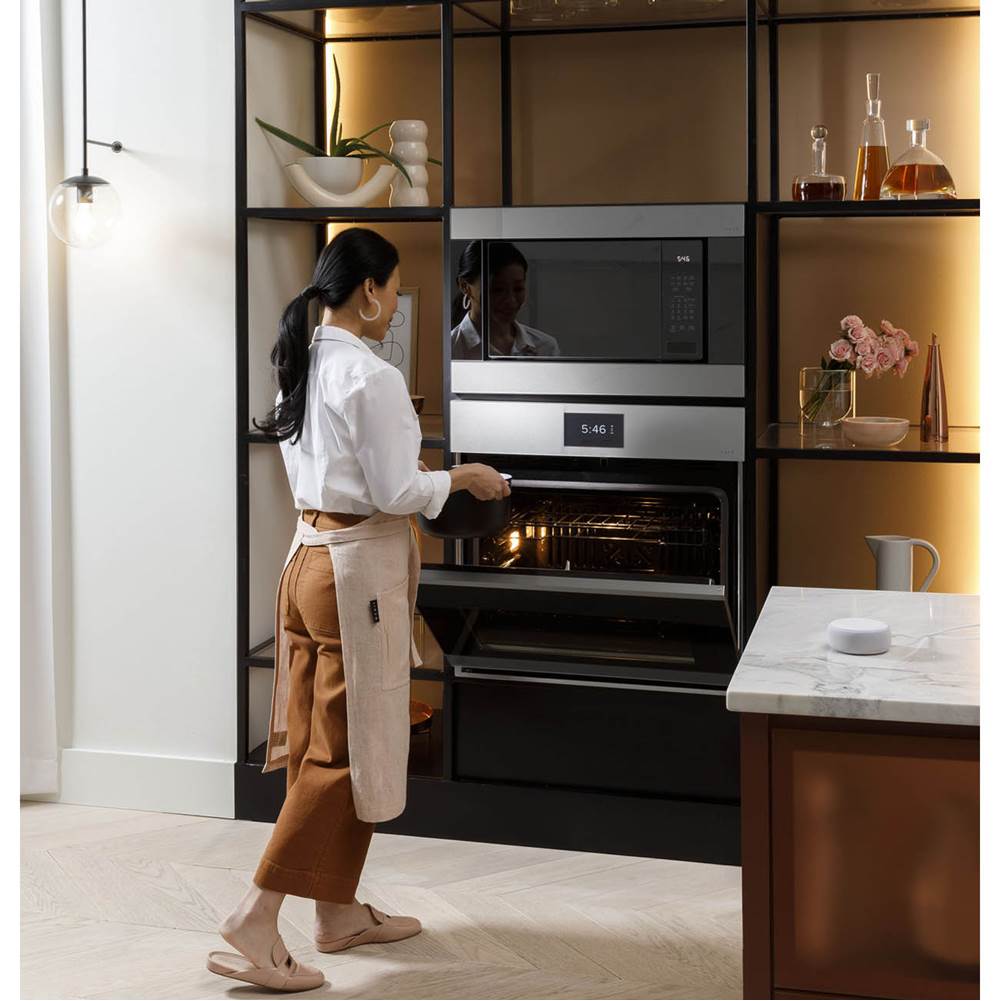 Minimal Series 30'' Smart Built-In Convection Double Wall Oven in Platinum Glass