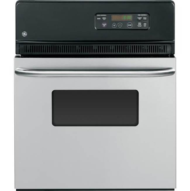 GE Appliances - GE 24'' Electric Single Standard Clean Wall Oven - Stainless Steel