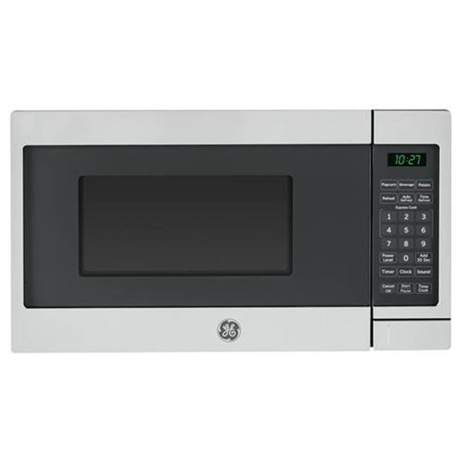 GE Appliances - GE 0.7 Cu. Ft. Capacity Countertop Microwave Oven - Stainless Steel