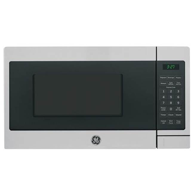 GE Appliances - GE 0.7 Cu. Ft. Capacity Countertop Microwave Oven - Stainless Steel
