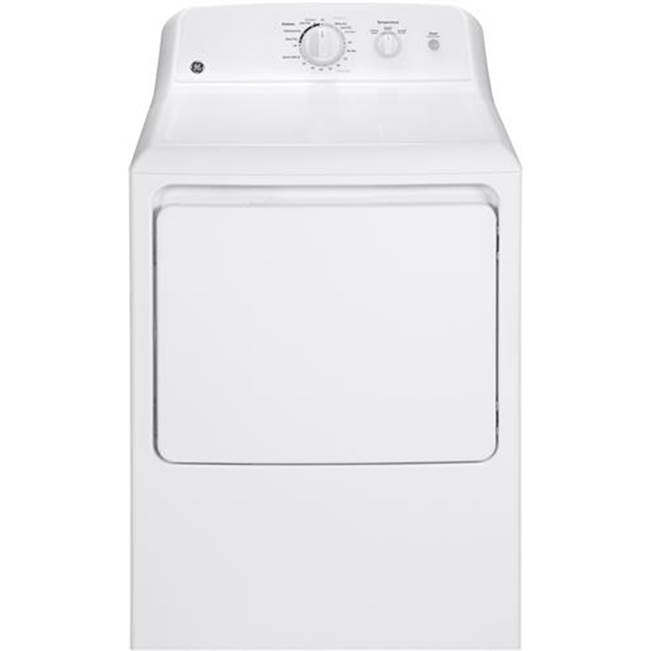 GE Appliances - GE 6.2 Cu. Ft. Capacity Aluminized Alloy Drum Gas Dryer - White