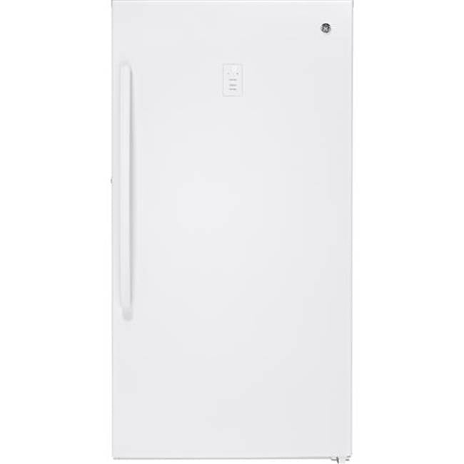 GE Appliances - GE 17.3 Cu. Ft. Frost-Free Upright Freezer - White