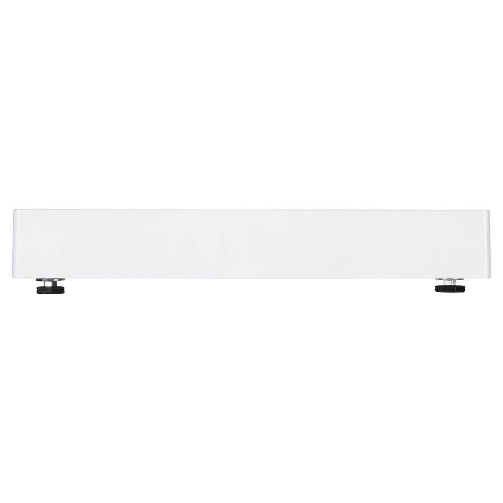GE Appliances - 4'' Ada Riser And Drip Pan 24'' Wide Frontload Washers And Dryers