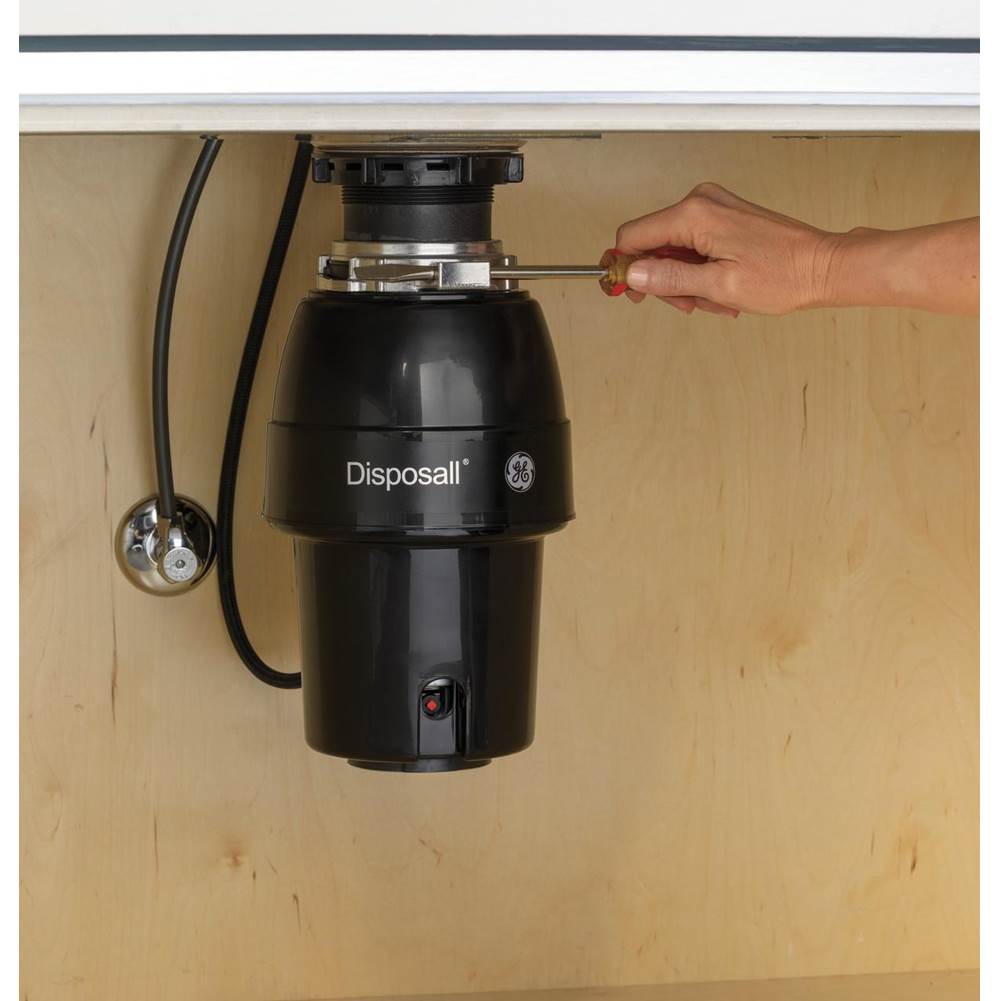 GE 1/3 Hp Continuous Feed GarbaGE Disposer Non-Corded