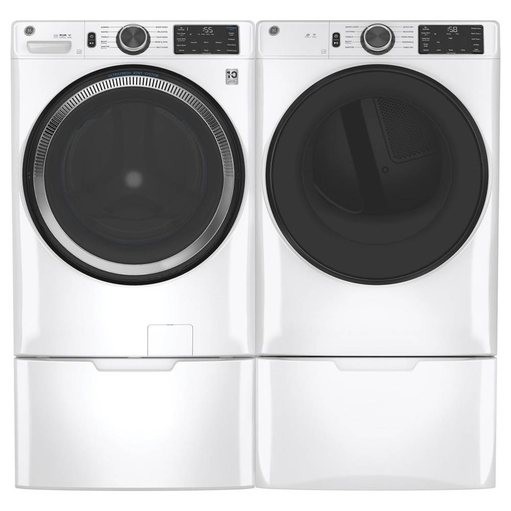 GE Long Vent 7.8 Cu. Ft. Capacity Smart Electric Dryer