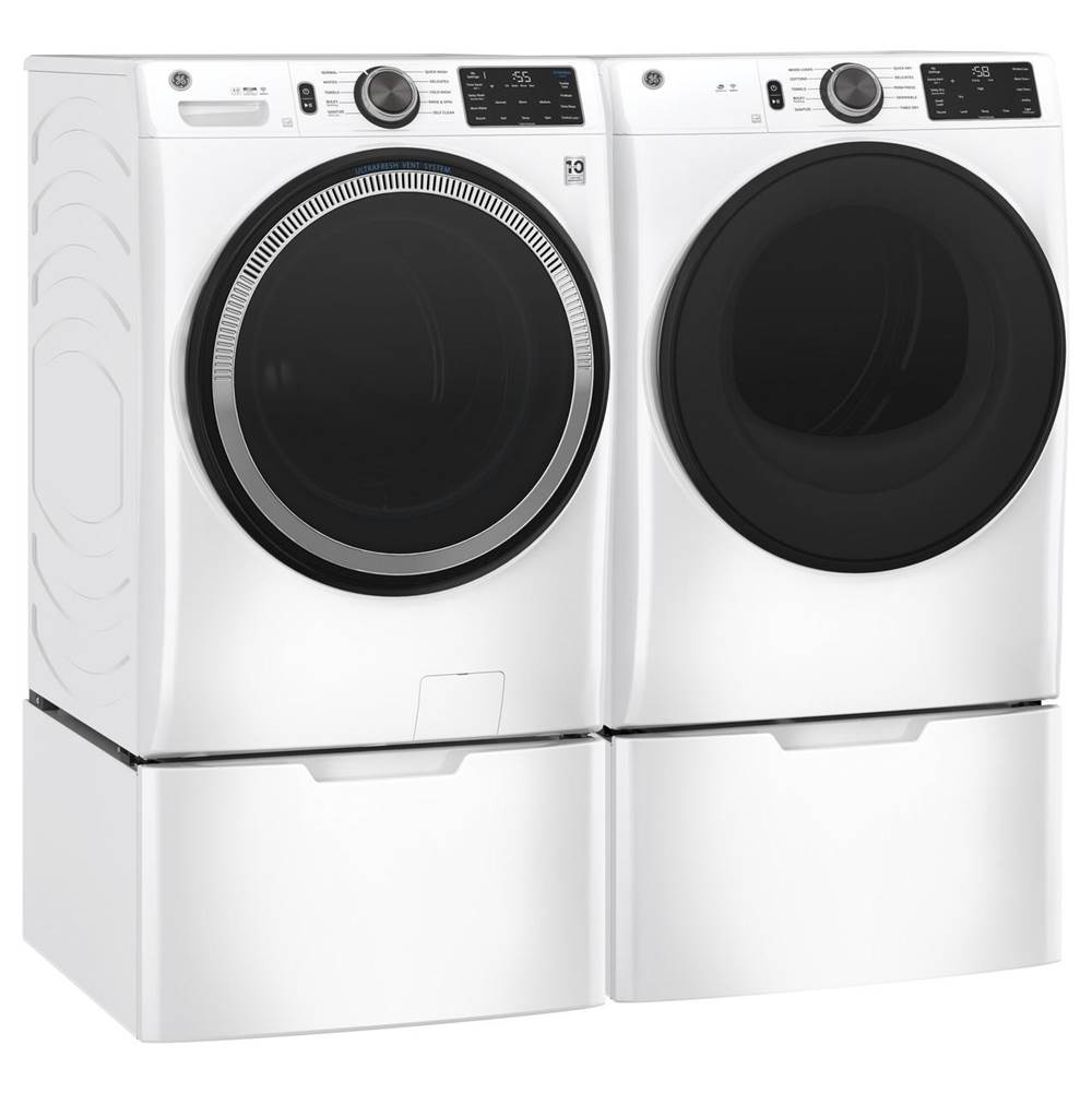 GE Long Vent 7.8 Cu. Ft. Capacity Smart Electric Dryer